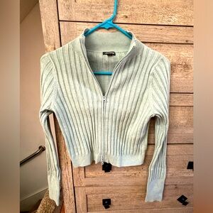 Wild Fable Cropped Zip Up